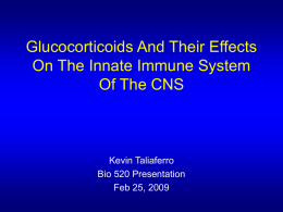 Glucocorticoids KT Feb 25 - Cal State LA