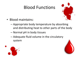 Blood Functions