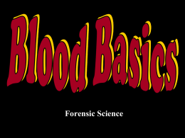 Blood Basics