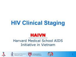 HIV Clinical Staging by WHO