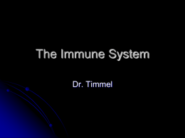 The Immune System - Valhalla High School