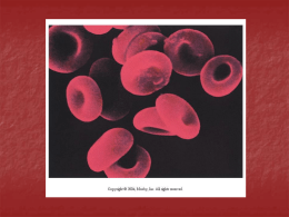 Hemorrhagic anemia