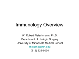 Immunology Overview