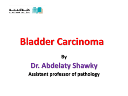 3. Bladder Carcinoma