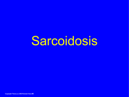 Sarcoidosis