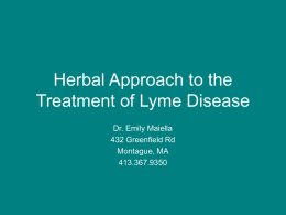 herbs-for-lyme - Windhorse Naturopathic Clinic
