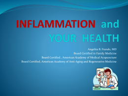 Supplements vs Inflammation