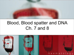 blood/dna