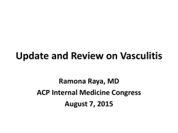 Update on vasculitis