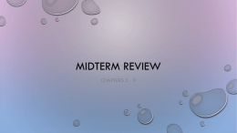 Midterm Review - Fullfrontalanatomy.com