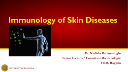 Immunology of Skin Diseases