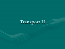 Transport II
