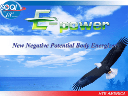 投影片 1 - Energy Wellness Products