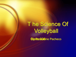 Roseanne Science of Volleyball