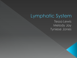 Lymphatic System PowerPoint