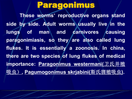 Medical parasitology