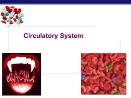 Chapter 15 - Cardiovascular System PowerPoint
