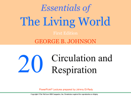 The Living World - Chapter 25 - McGraw Hill Higher Education