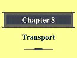 Chapter 08 Transport