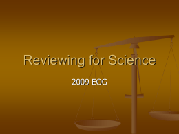 Reviewing for Science