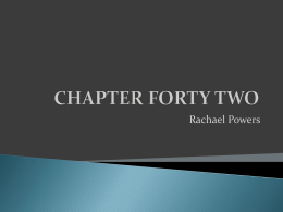 Chapther Forty Two- Rachael Powers