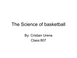 Science of Basketball by Christian