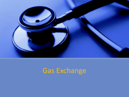 Gas Exchange - IB