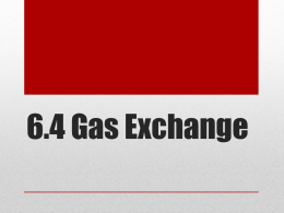 6.4 Gas Exchange - Phoenix Union High School District