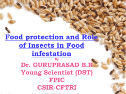 Role of Botanicals against Stored Product Insects