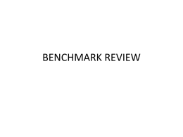 benchmark review - Net Start Class