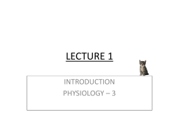 lecture 1 - Perkins Science