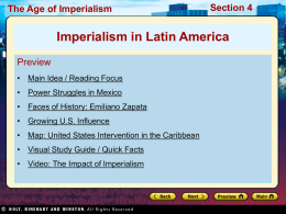 The Age of Imperialism Section 4