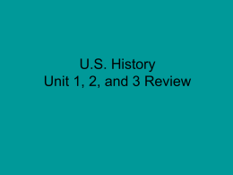 semester test review ppt