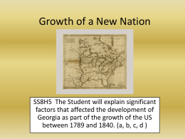 Growth of a New Nation #10