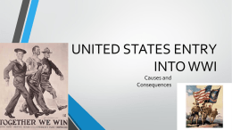 united states entry into wwi