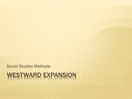 Westward expansion ppt