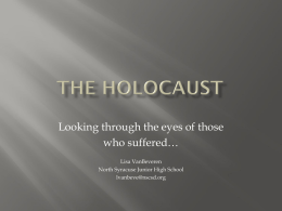 PowerPoint: The Holocaust