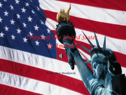 Vieves of The United States of America