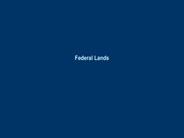 Federal Lands in Minnesota