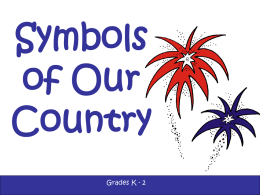 Symbols of Our Country - Rutherford County Schools