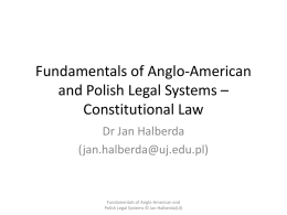 Fundamentals… – Constitutions