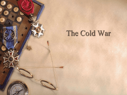 The Cold War - IBH History of the Americas