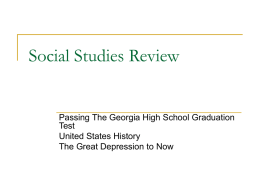 SSUSH 18 - plcsocialstudies / Social Studies