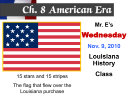 Mr. E’s Class - Louisiana101