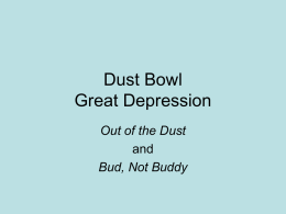 PowerPoint: Dustbowl & Great Depression