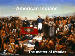 On the Matter of Treaties