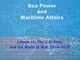 US Navy 1914-1918 - SUNY Maritime College