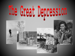 How World War I Contributed to Great Depression