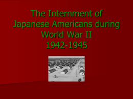 Japanese Interment Camps - West Ada School District