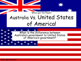 Who`s got the Power! Australia Vs. America!